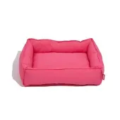 Cama Retangular para Cães e Gatos Spike Rosa