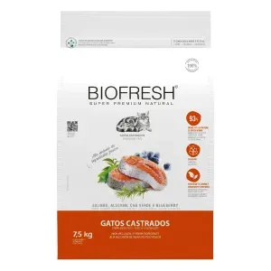 Ração Biofresh Gatos Castrados Salmão