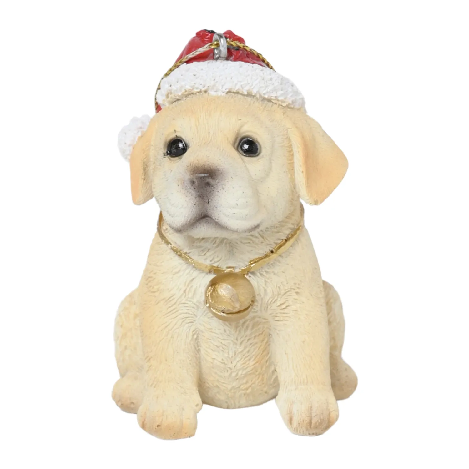 Enfeite-Natal-Cachorro-com-Gorro-Bege-Cromus-1