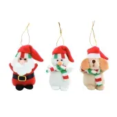 Enfeite Natal Pendente Sortido Cromus