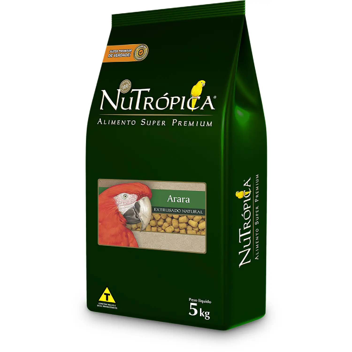 Ração Nutrópica para Araras Natural