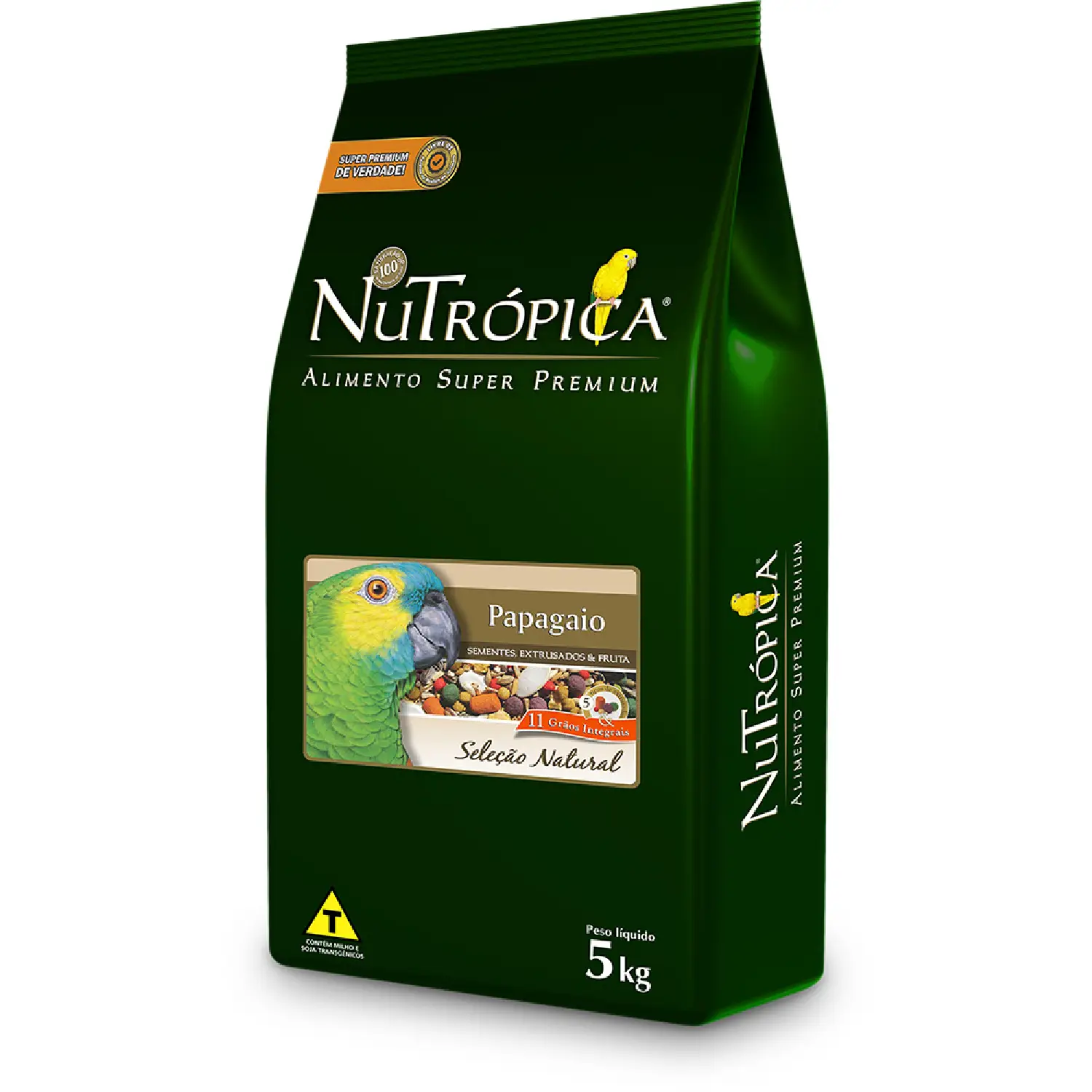 Ração Nutrópica Papagaio Seleção Natural - 5 kg