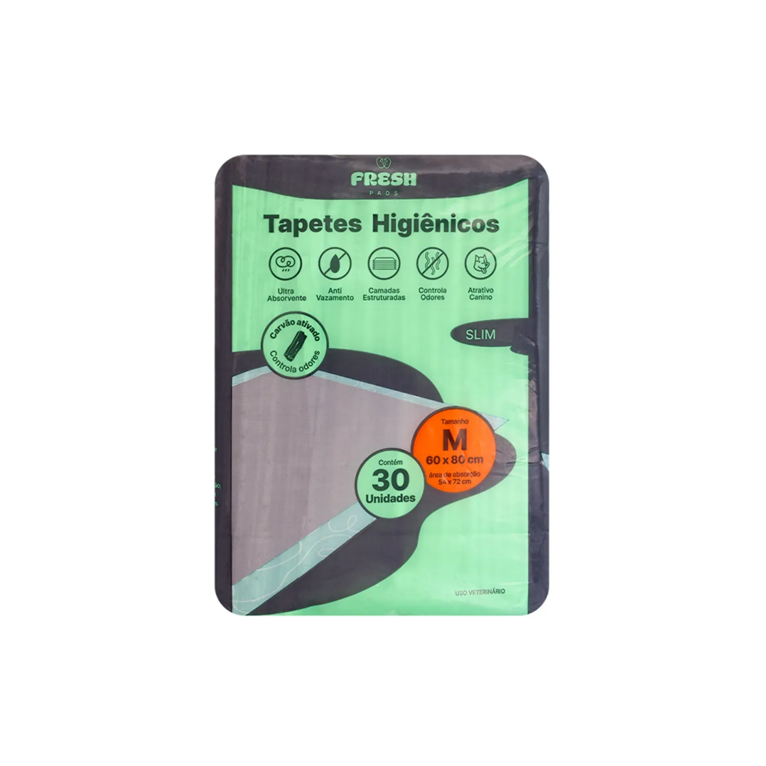 Tapete-Higienico-Fresh-Pads-Slim-Carvao-60x80-cm-2
