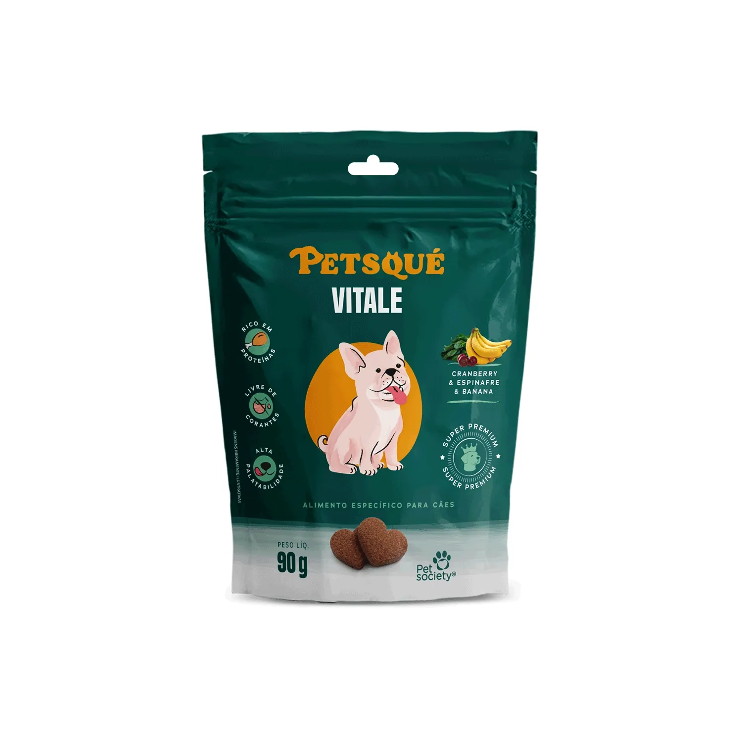 petisco-para-caes-petsque-vitale-soft-chews-cranberry-e-espinafre-e-banana