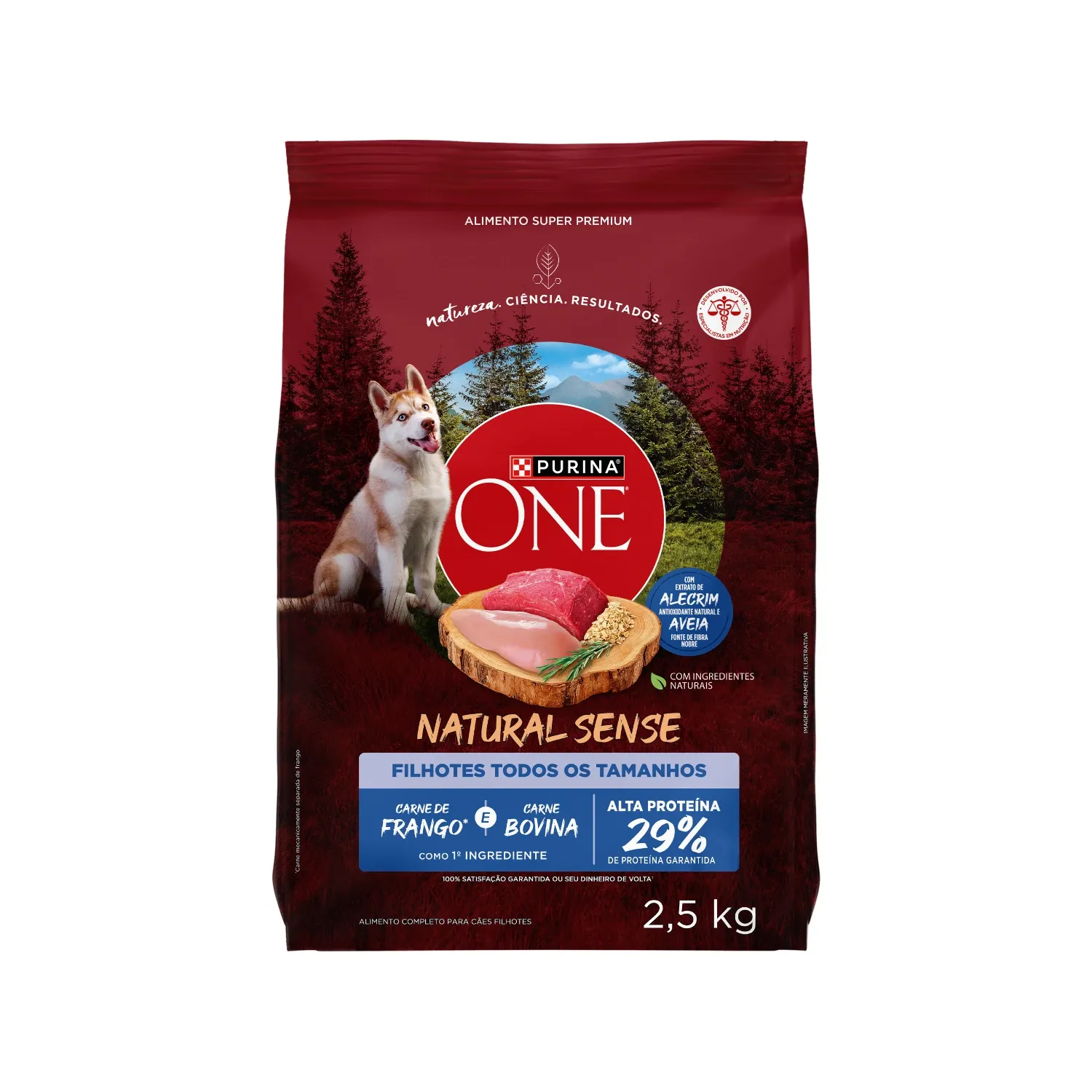 Racao-Purina-One-Natural-Sense-Caes-Filhotes-Frango-e-Carne-1