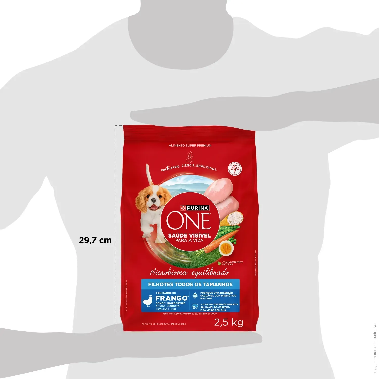 Racao-Purina-One-Microbioma-Equilibrado-Caes-Filhotes-Frango-5