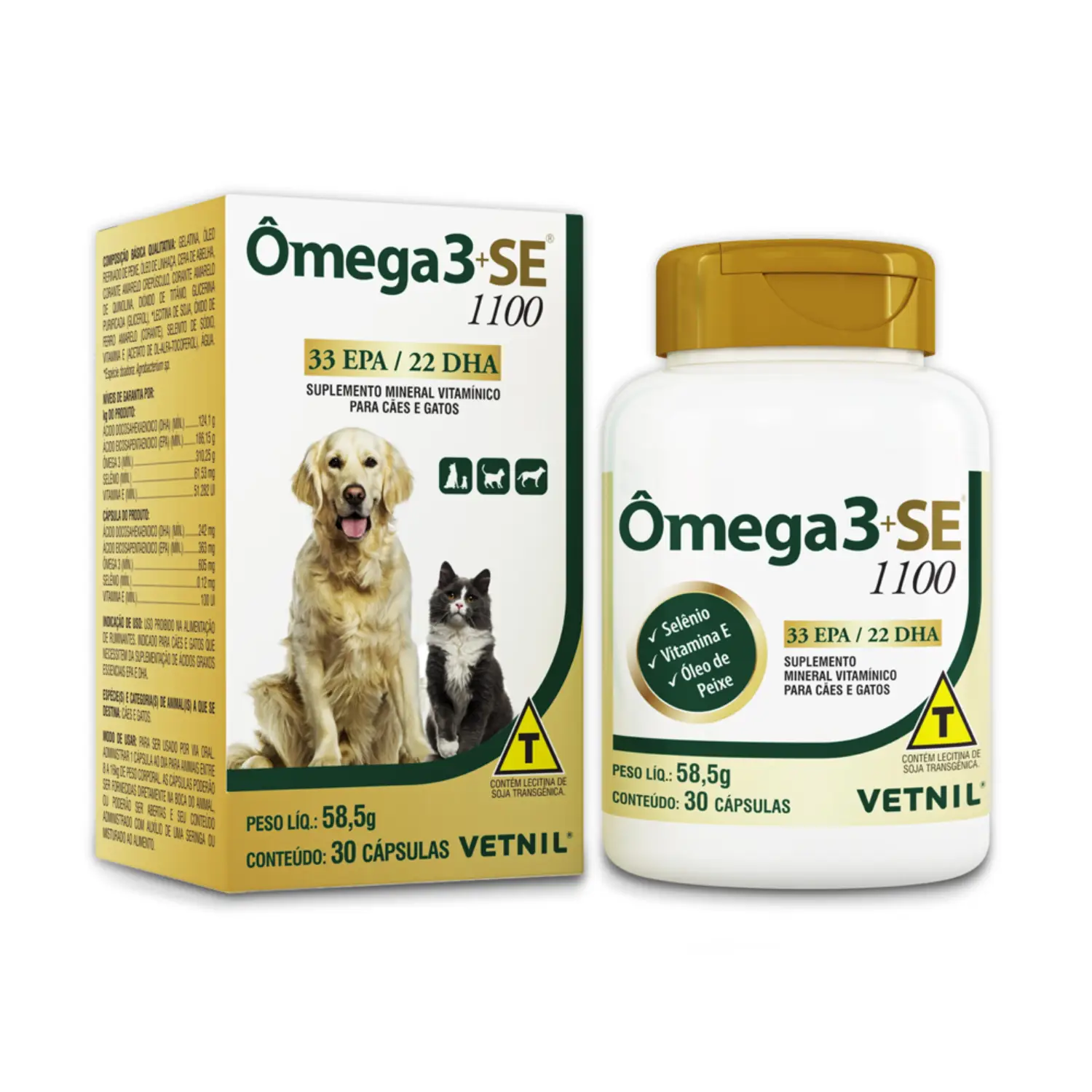 Omega3-SE1100-58.5g-30capsulas- Embalagem