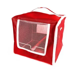 Caixa de Transporte para Calopsita Animalíssimo Vermelho - Único