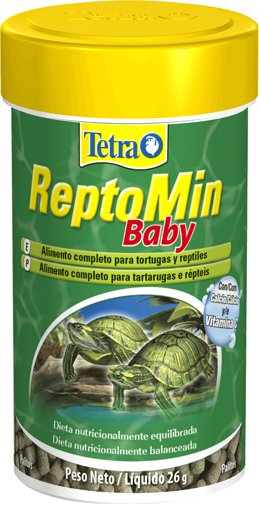 Reptomin Baby Tetra para Tartarugas Aquáticas e Répteis 26 g