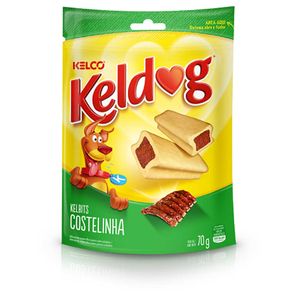 Petisco Keldog Kelbits de Costelinha Kelco - 70 g