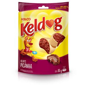 Petisco Keldog Kelbits de Picanha Kelco - 85 g