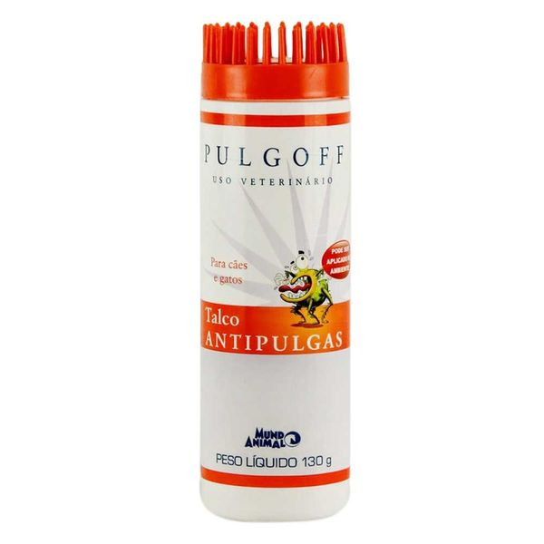 Pulgoff Talco Antipulgas Mundo Animal 130 g