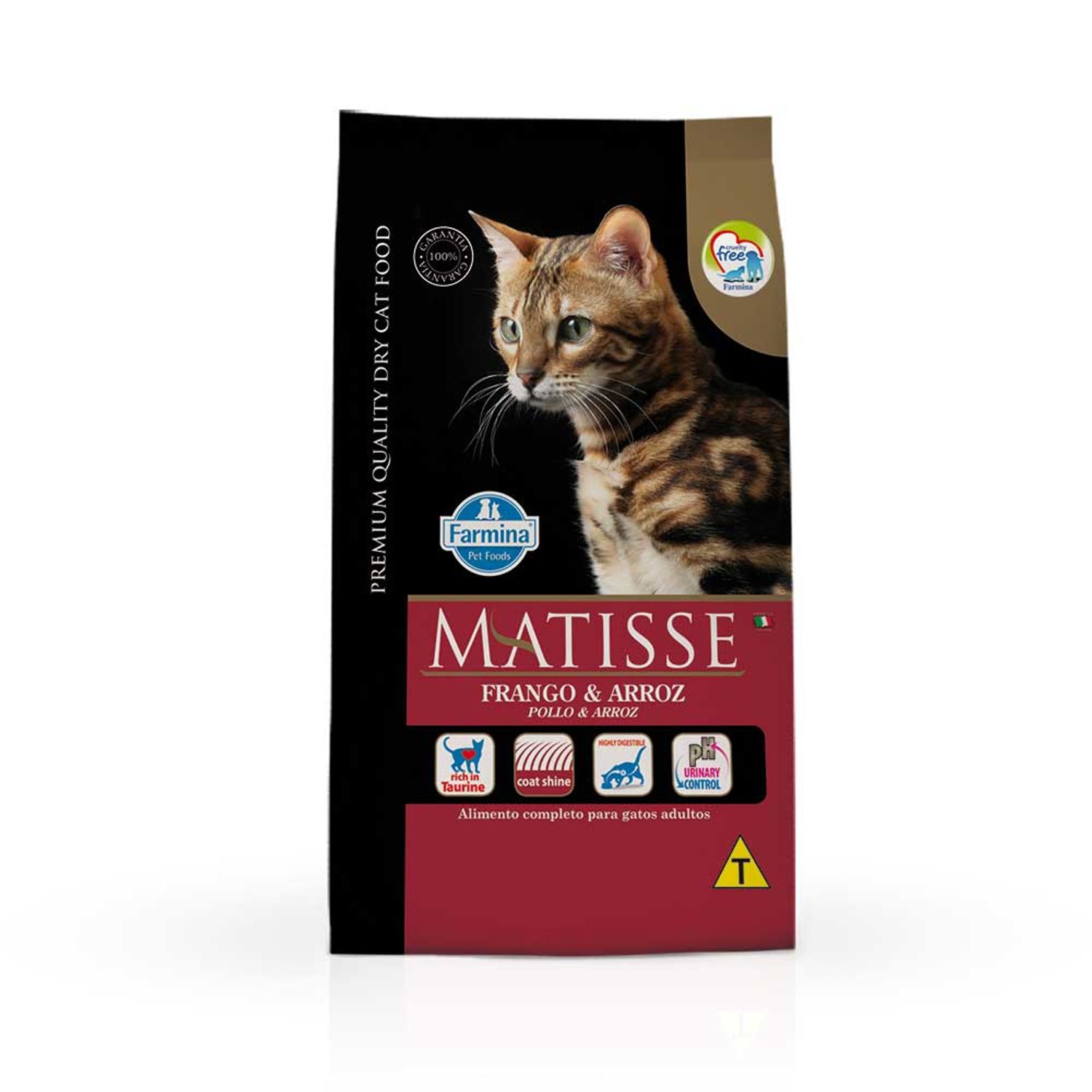 Ração Matisse Gatos Adultos Frango e Arroz