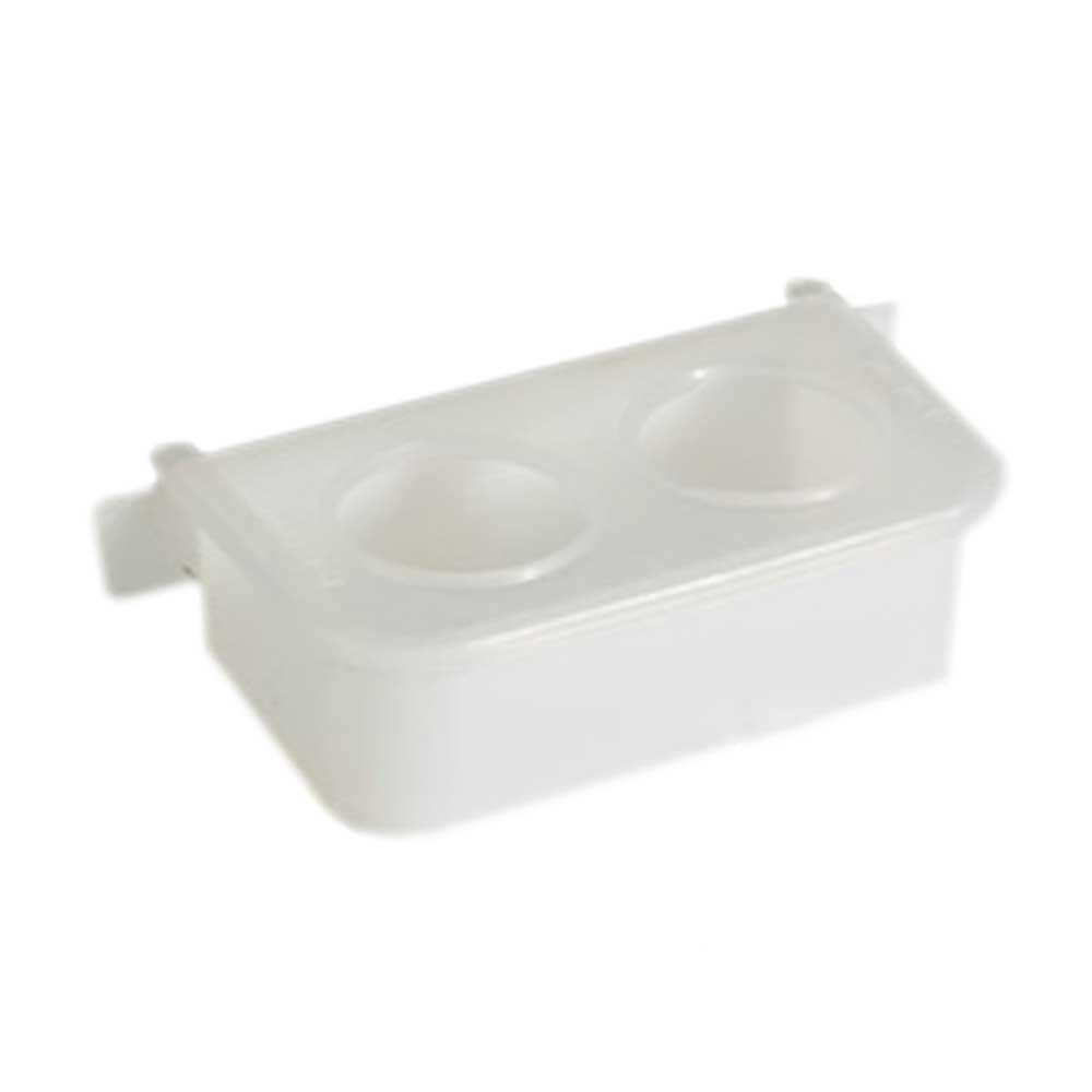 Comedouro 2 Furos com Gancho para Pássaros