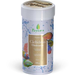 Ração Ciclídeos Onívoros Poytara - 100 g