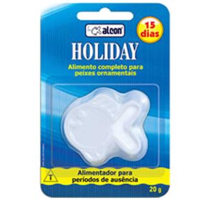 Ração para 15 Dias Holiday Alcon - 20 g
