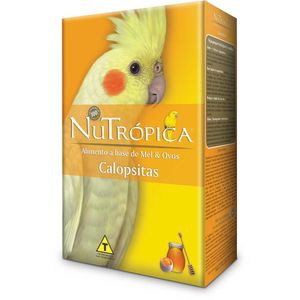 Farinhada Nutrópica para Calopsita a Base de Mel e Ovos
