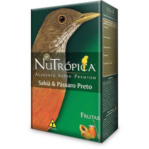 Ração Nutrópica para Sabiá e Pássaro Preto - 300 g