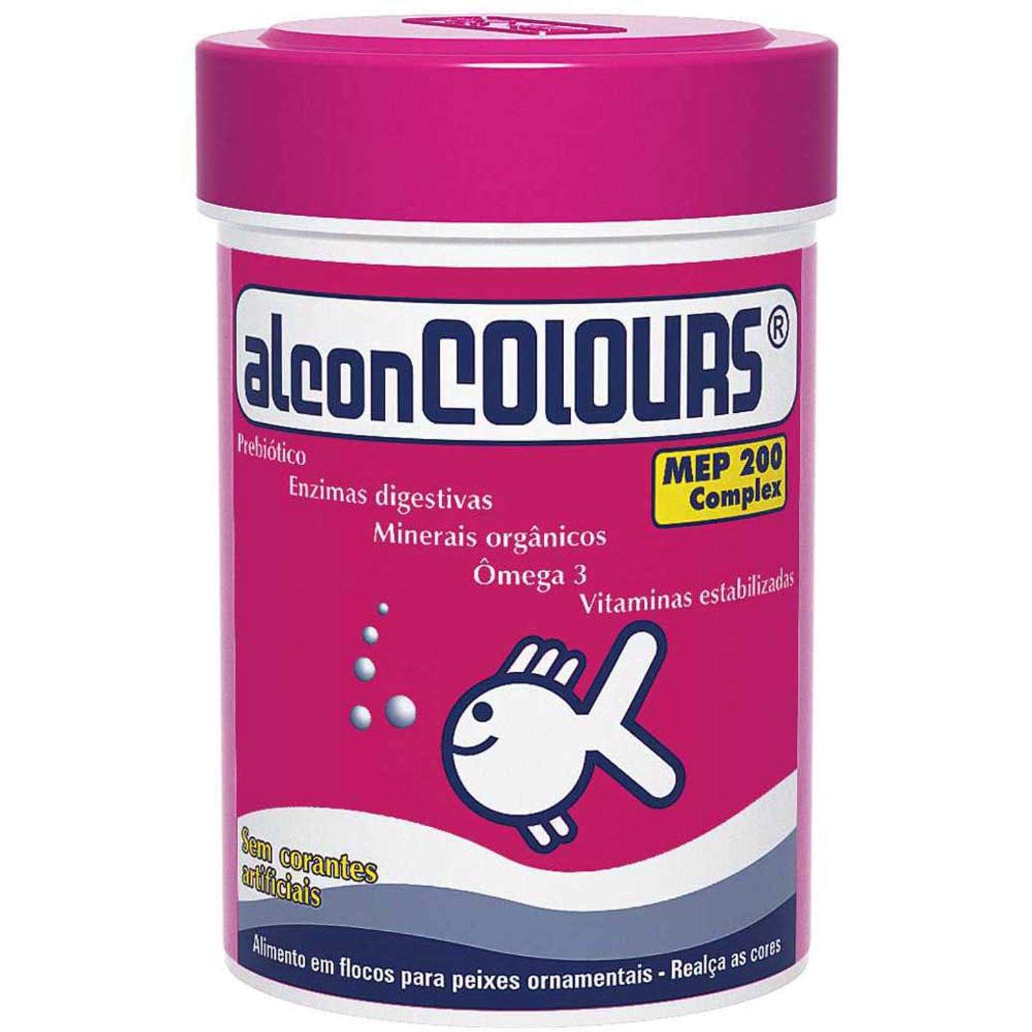 Ração Peixe Colours Alcon 10 gramas