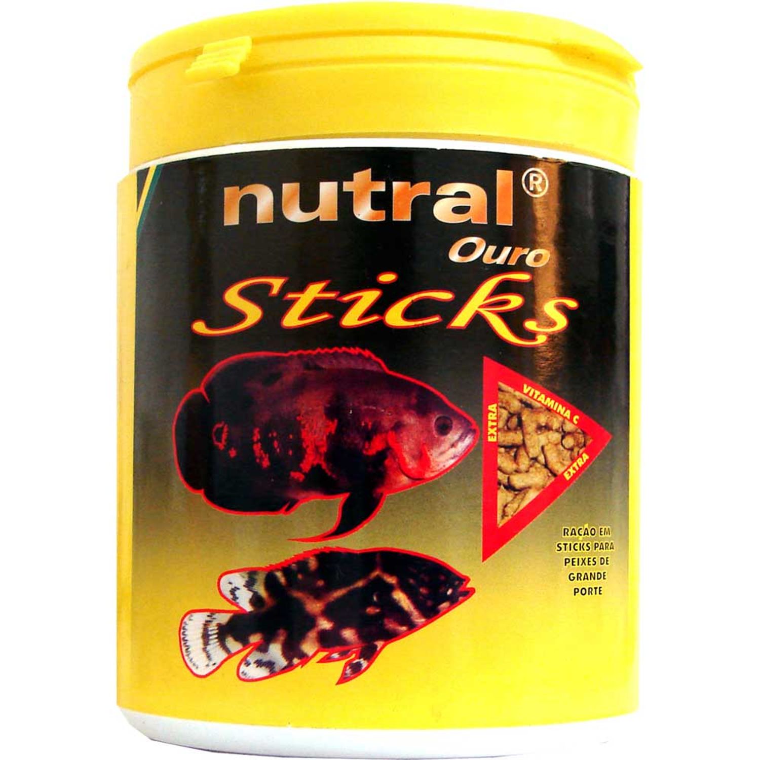 Ração Nutral Ouro para Peixes Ouro Sticks 200g