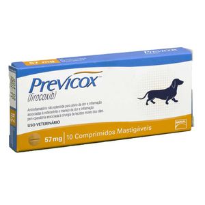 Previcox 57mg Merial - 10 comprimidos