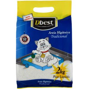 Areia Higiênica Dbest Tradicional é ruim? Areia Higiênica Dbest Tradicional é boa?