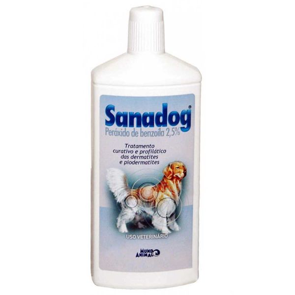 Shampoo Sanadog para Cães Mundo Animal 500 ml