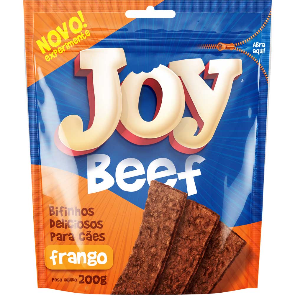Petisco Joy Beef Frango para Cães