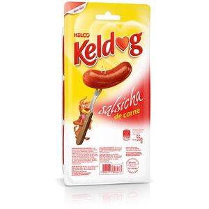 Petisco Keldog Salsicha de Carne Kelco - 55 g