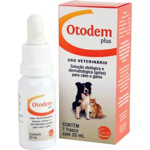 Otodem Plus Solução Otológica - 20ml