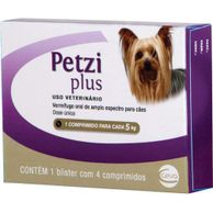 Vermífugo Petzi Plus 350mg Ceva