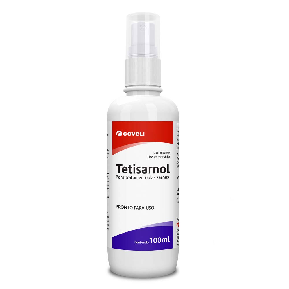 Tetisarnol Spray para Cães e Gatos