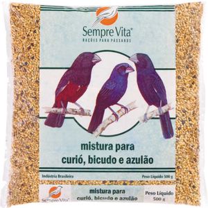 Mistura para Curió e Azulão Sempre Vita - 500 g