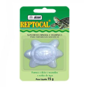 Suplemento Reptocal para Tartarugas Aquáticas Alcon - 15 g