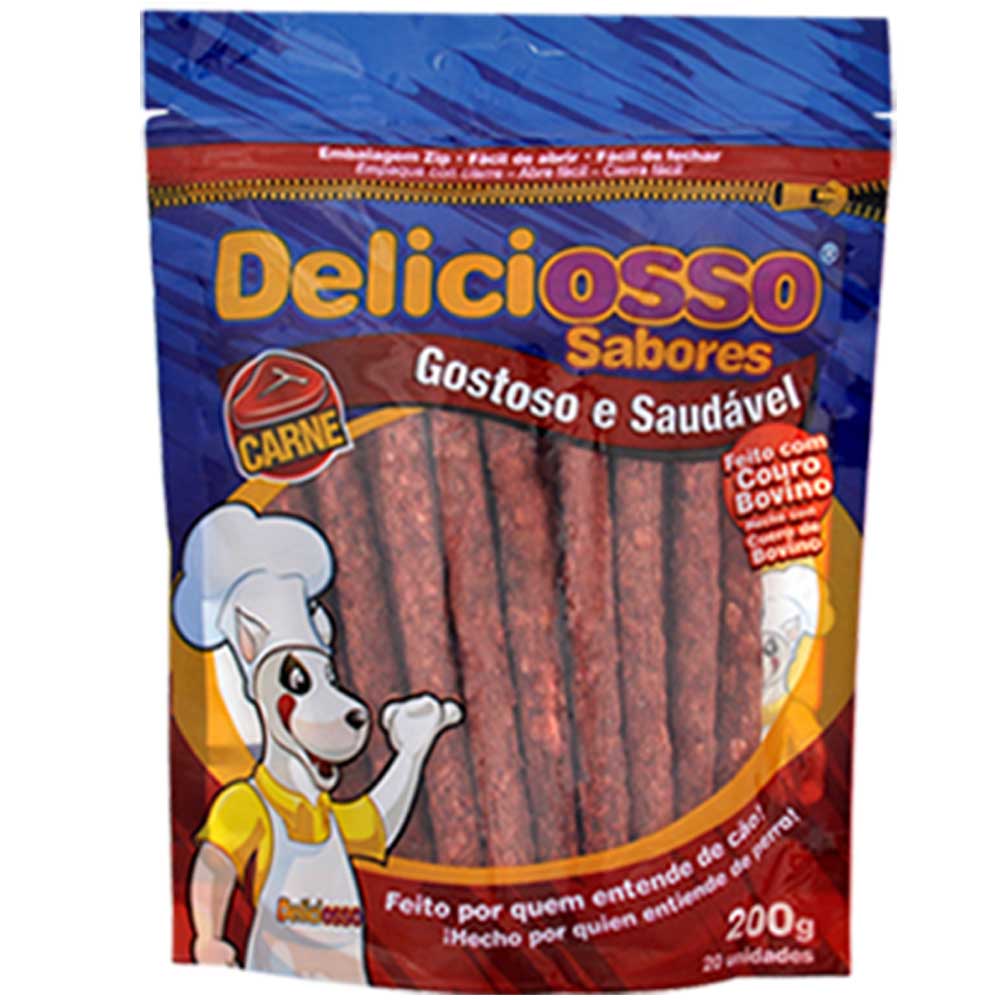 Petisco Deliciosso Carne Palito Medio Cobasi Petisco Deliciosso Carne Palito Medio Cobasi