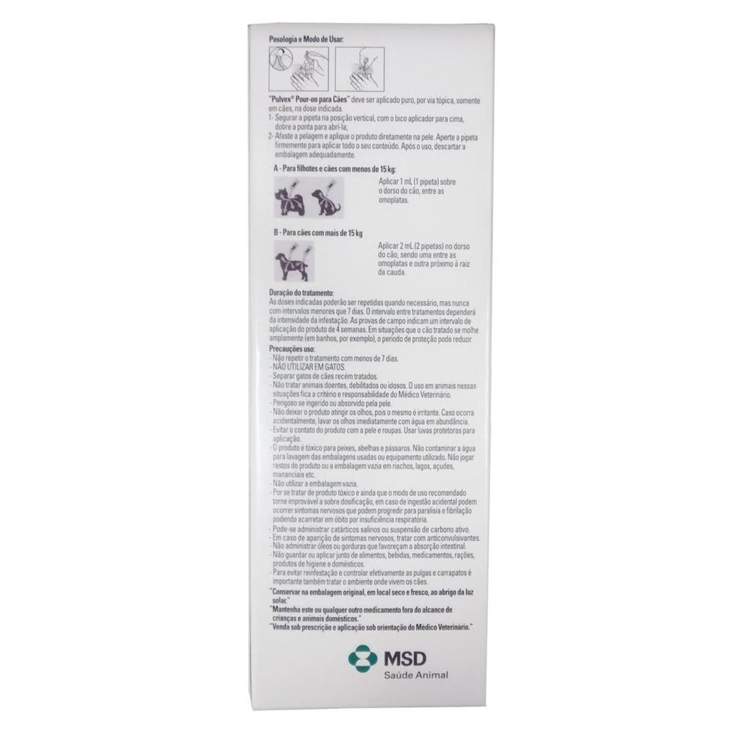Antipulgas-e-Carrapatos-Caes-Pulvex-Pour-On-Verso-embalagem