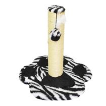 Arranhador Pata Estampado Zebra 1 Andar São Benedito