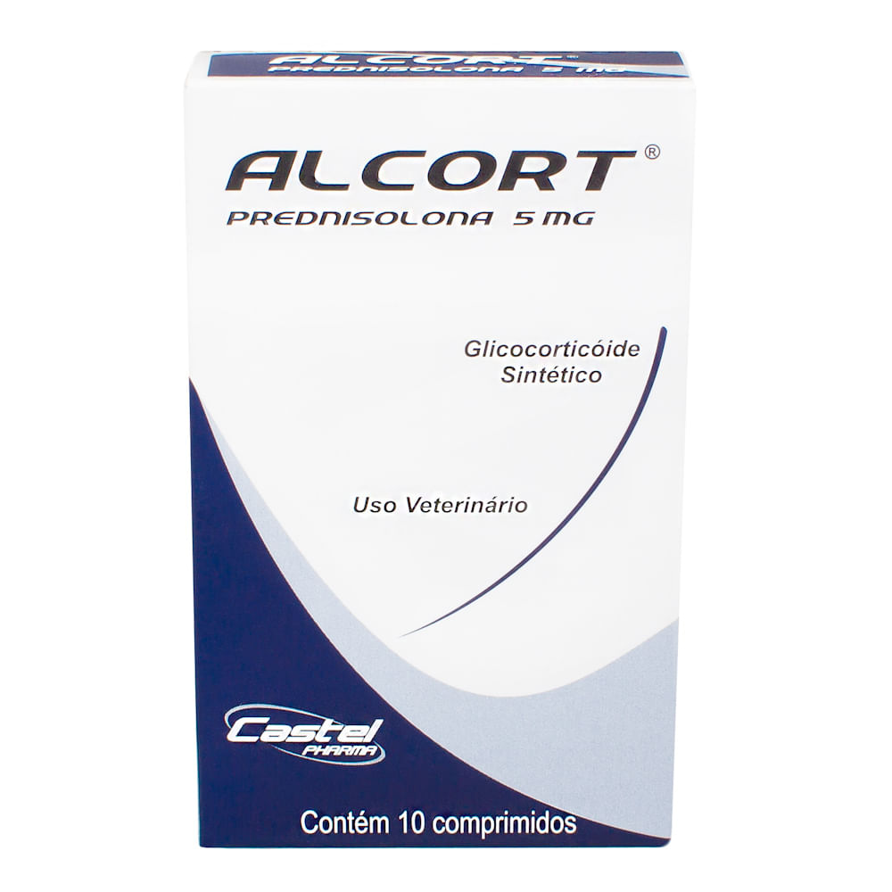 Alcort 5 mg anti-inflamatório Castel Pharma