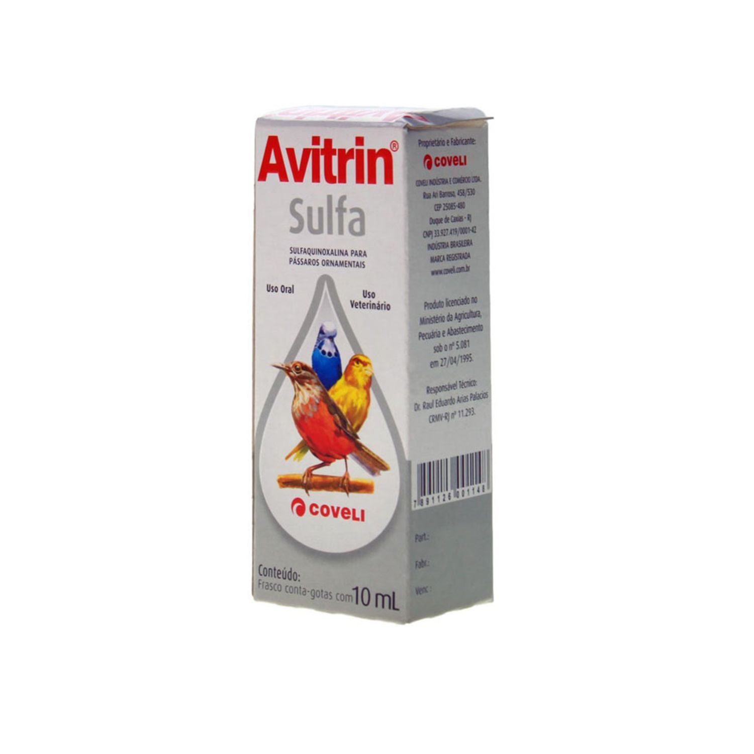 Avitrin Sulfa Coveli 10 ml