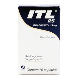 Antifúngico ITL 25 Itraconazol Cepav - 10 cápsulas