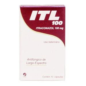 ITL 100 Itraconazol 100mg Cepav - 10 cápsulas