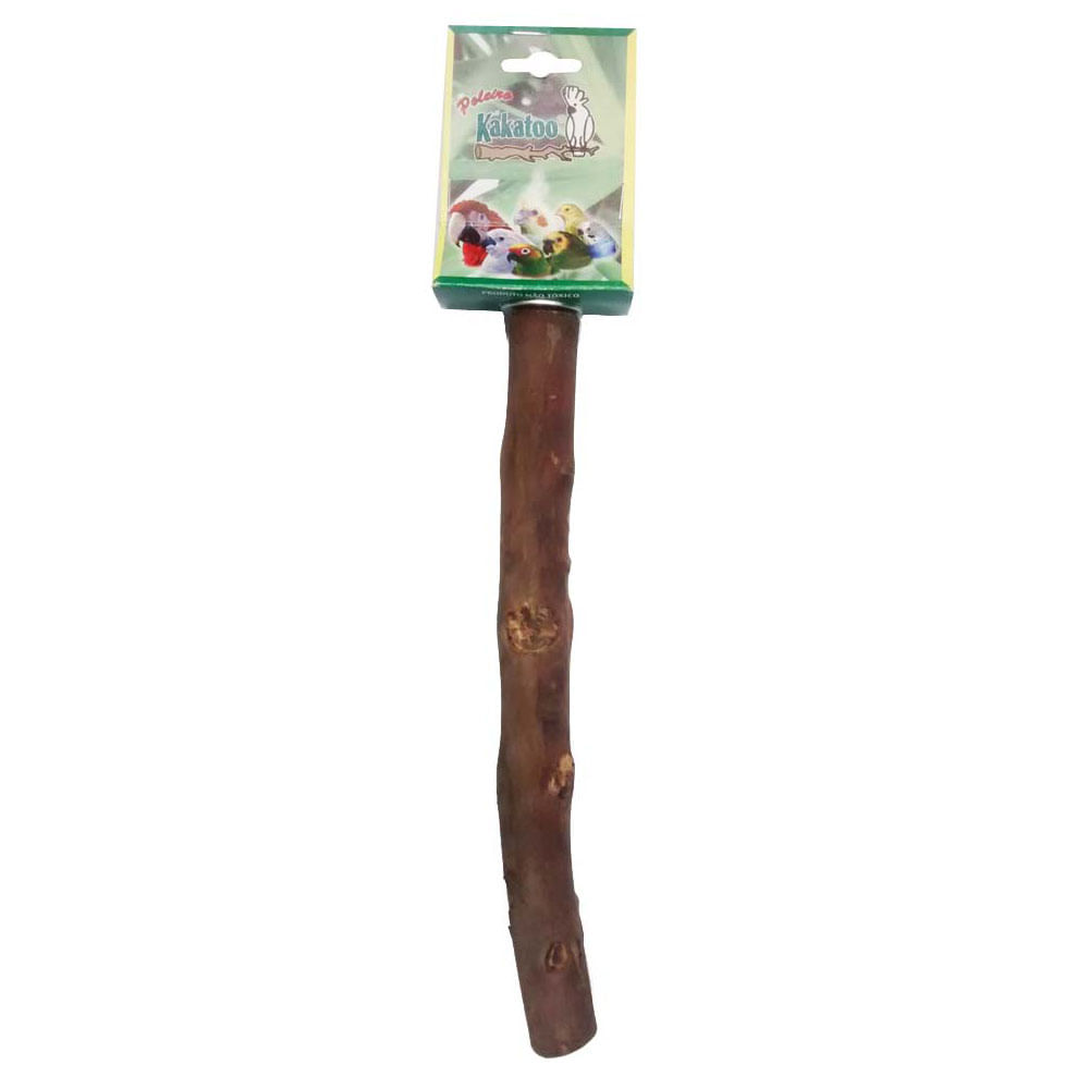Poleiro Natural para Pássaros Kakatoo