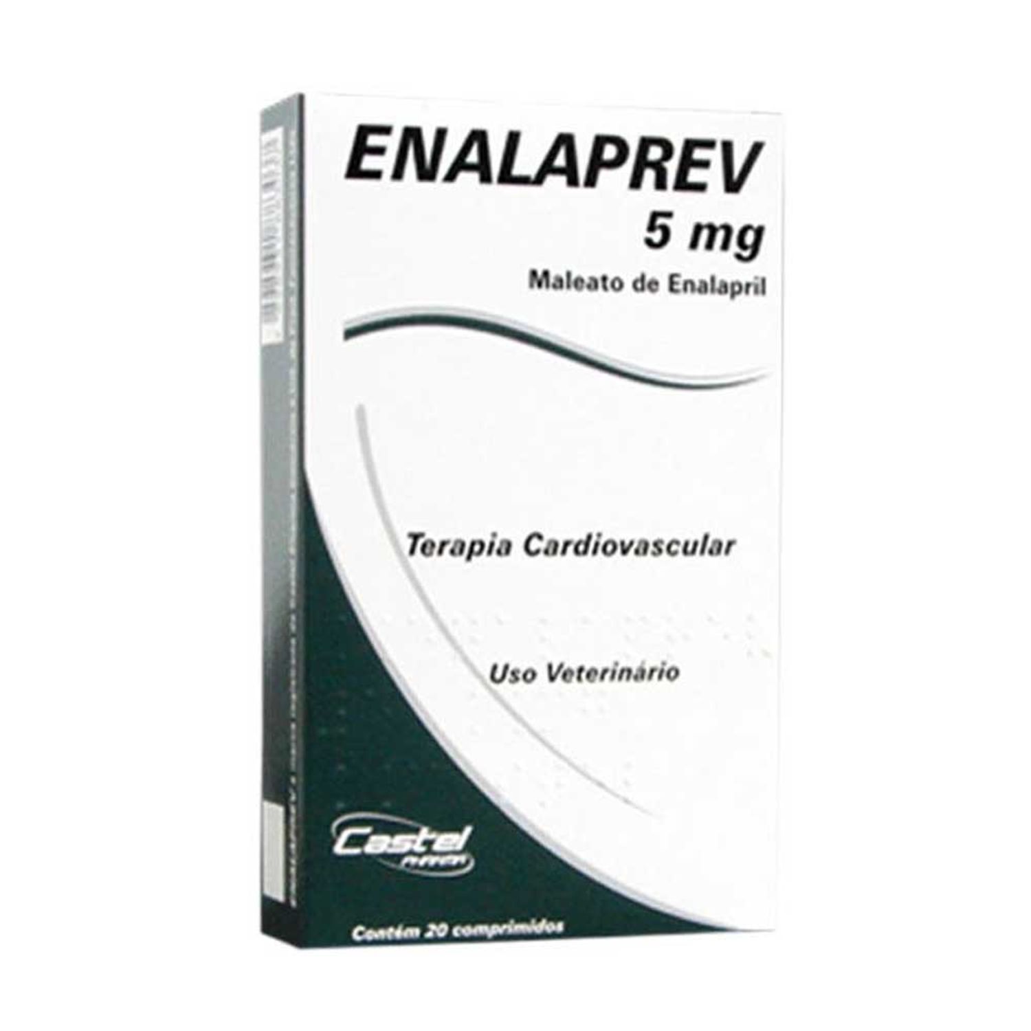 Enalaprev 5mg com 20 Comprimidos
