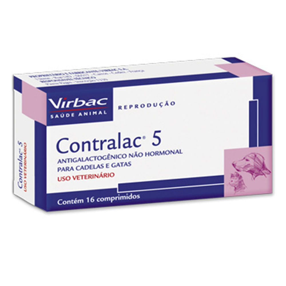 Contralac 5 Inibidor de Lactação Virbac