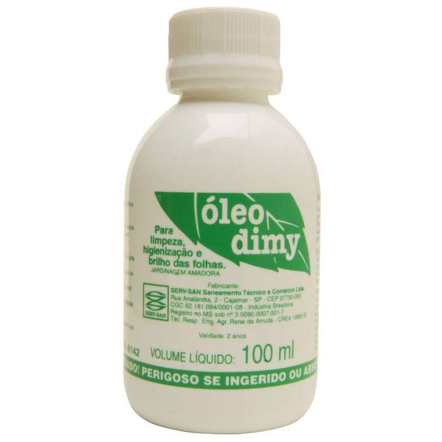 Inseticida Óleo Vegetal Dimy 100 ml