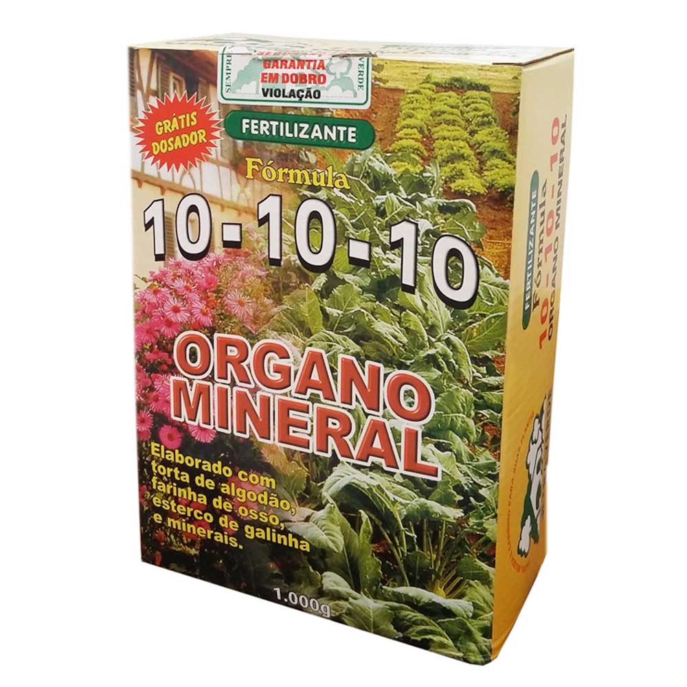 Fertilizante Organomineral 10-10-10 Ultraverde