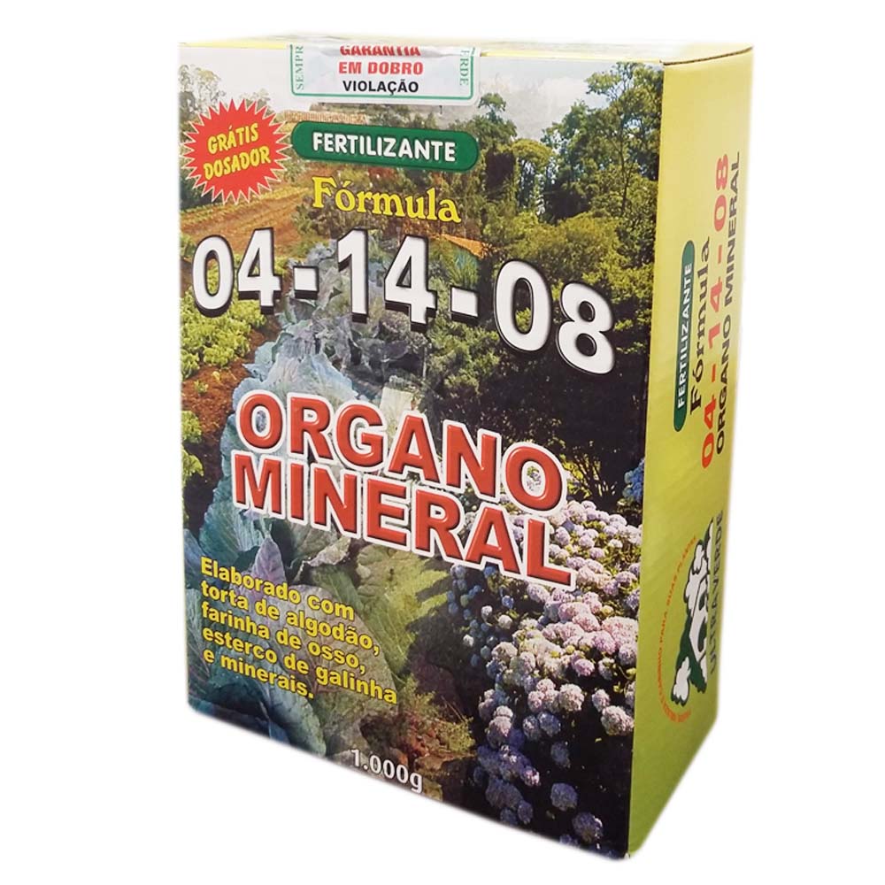 Fertilizante Organomineral Ultraverde 4-14-8