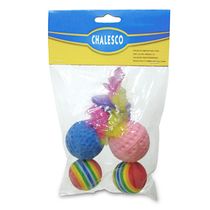Bolinhas de Borracha Catnip Chalesco