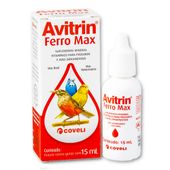 Complexo Vitamínico Pássaros Avitrin Ferro 15ml