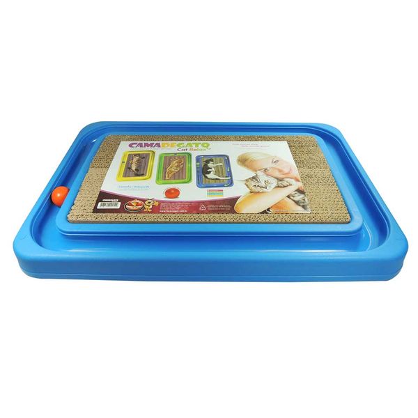 Cama de Gato Cat Relax Azul Furacão Pet Único